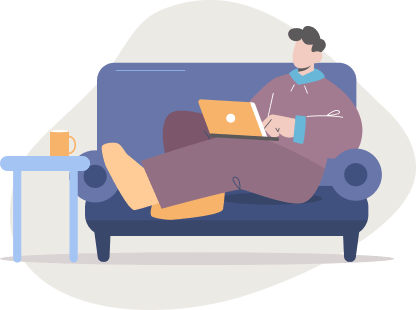 快適な空間イメージイラスト